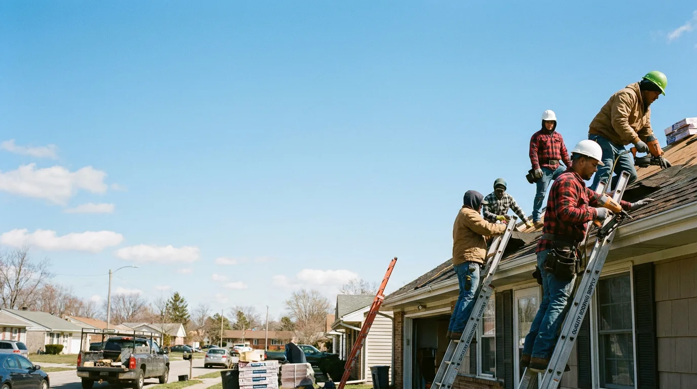 Roofing in Henryville, IN near me